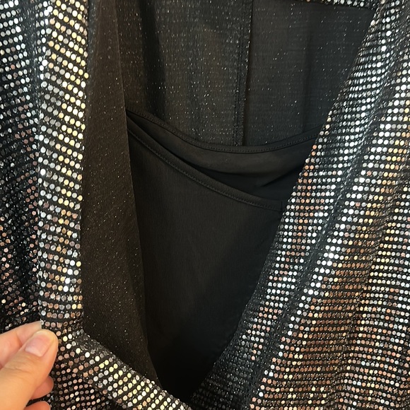 NWT City Chic Sequin Glow Dress - Picture 8 of 9